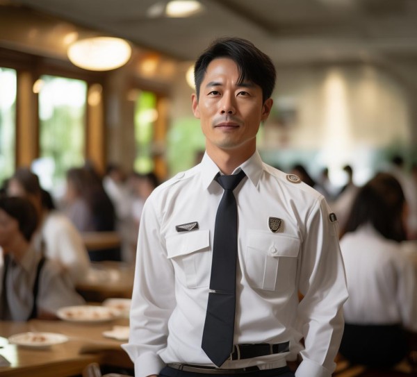 食堂管理员，守护学生安全与文明运营