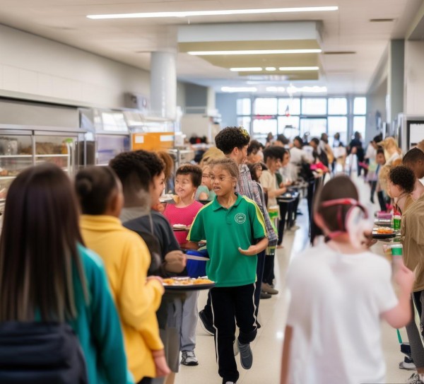 客户排队管理，学校食堂的高效运营之道