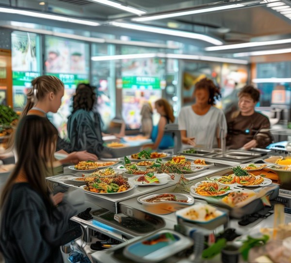 探索学校食堂餐饮管理模式的创新之路,提升学生 satisfaction and overall performance.