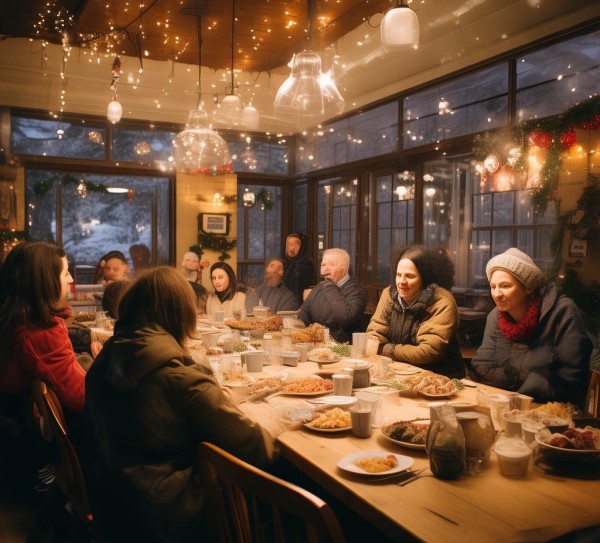 冬日温度下的温暖食堂探析活动探析