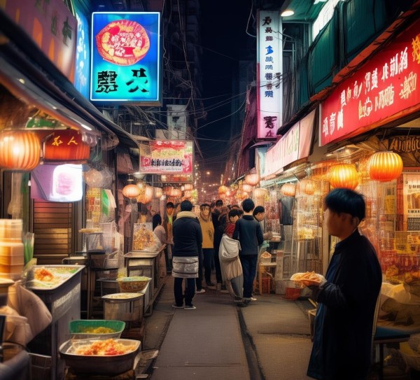 24小时美食，武汉的 eat-on-the-go 食品天堂