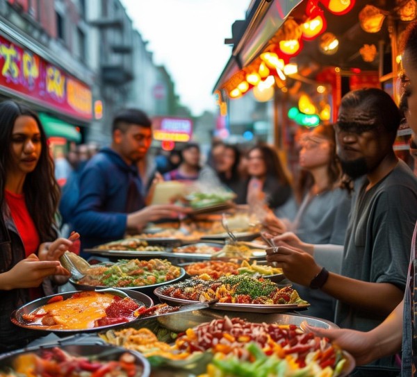 美食餐馆与外卖,一场美食的盛宴