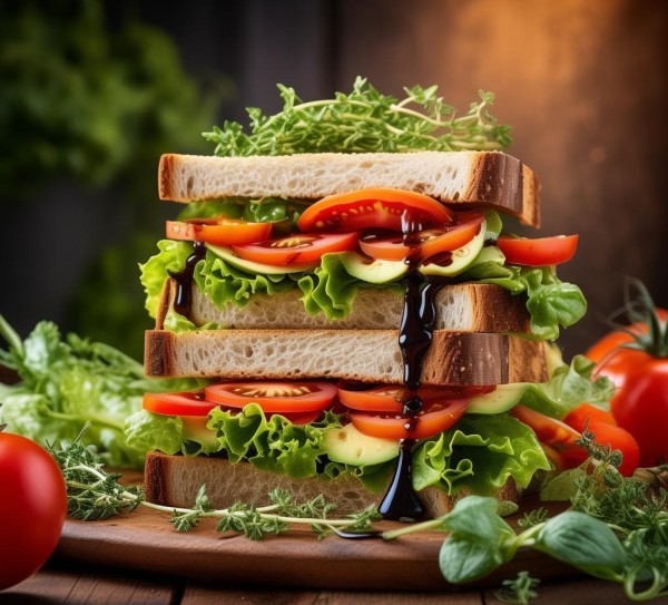 香草香草香三明治