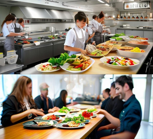 一家承包食堂,质量保障与服务 excellence