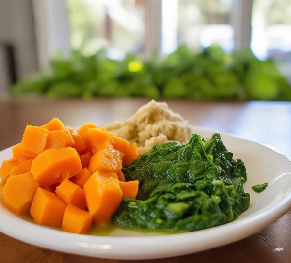 8个月辅食两餐吃什么好?营养均衡,健康成长。青菜、胡萝卜、鸡蛋、牛奶、酸奶、豆腐、瘦肉、鱼、坚果、坚果仁、香蕉、苹果。