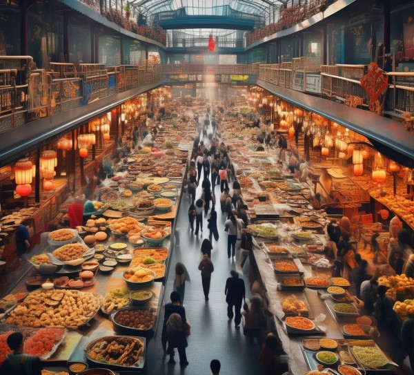 北京美食城,美食与城市完美融合的艺术品